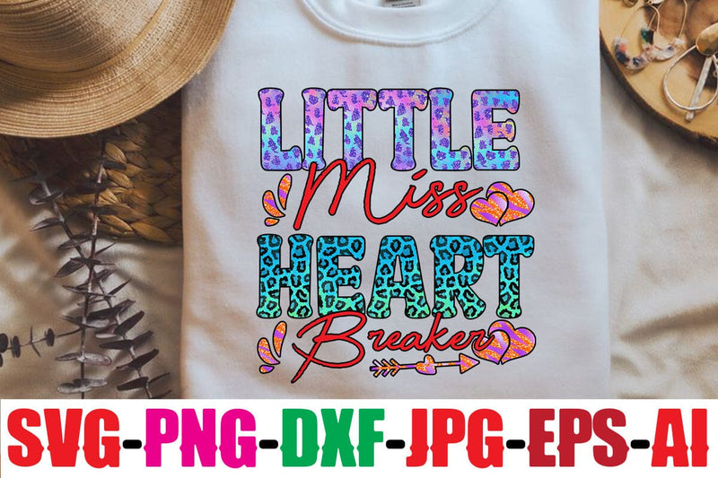 Little miss heart breaker Sublimation Sublimation MStudio 