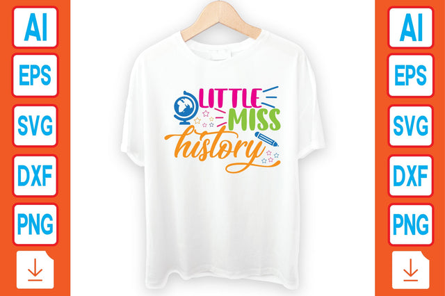 Little Miss History SVG Craftlabsvg24 