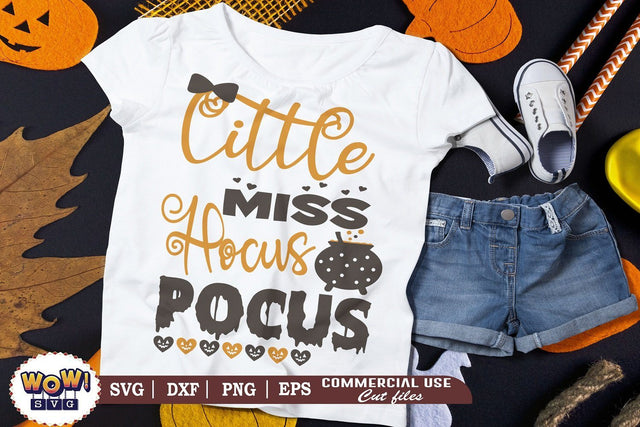 Little miss hocus pocus svg, dxf, png, horror, Halloween cutting file, 31st october svg, Halloween svg, Halloween cricut file, halloween, Boo SVG Wowsvgstudio 