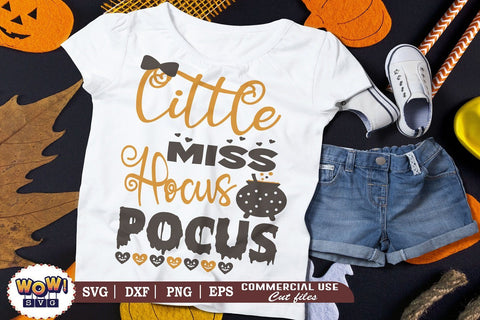 Little miss hocus pocus svg, dxf, png, horror, Halloween cutting file, 31st october svg, Halloween svg, Halloween cricut file, halloween, Boo SVG Wowsvgstudio 