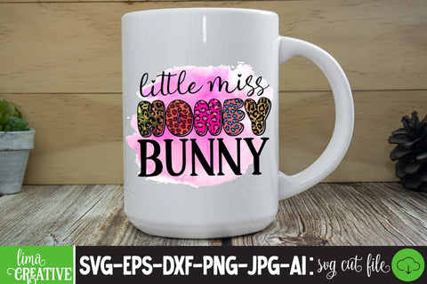 Little Miss Honey Bunny ,Happy Easter Day Sublimation PNG SVG Insomnia Std 