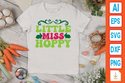 Little Miss Hoppy SVG Craftlabsvg24 