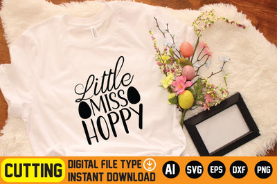 Little Miss Hoppy SVG CraftlabSvg29 