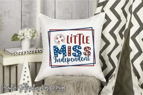 Little Miss Independent Sublimation Creativeart88 