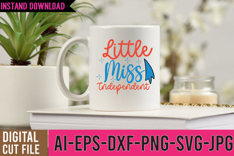 Little Miss Independent SVG Cut File SVG BlackCatsMedia 