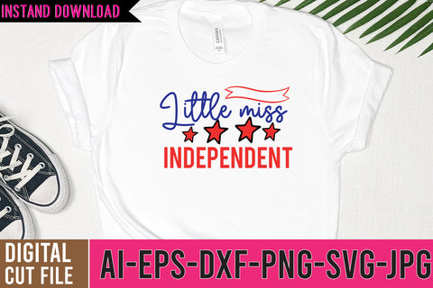 Little Miss Independent SVG Cut File SVG BlackCatsMedia 