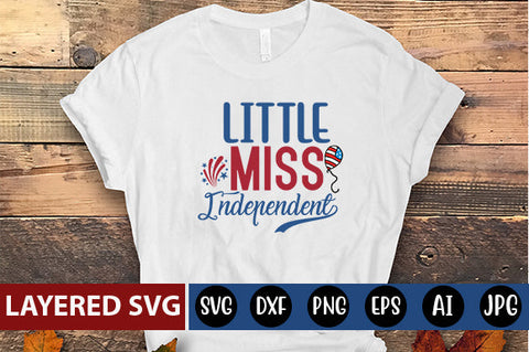 Little miss Independent SVG cute file SVG Blessedprint 