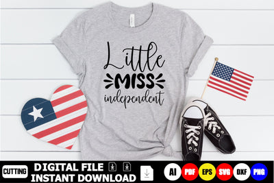 Little Miss Independent SVG Shahin alam 