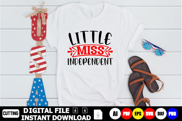 Little Miss Independent SVG Shahin alam 