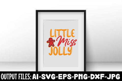 Little Miss Jolly svg design SVG Rafiqul20606 