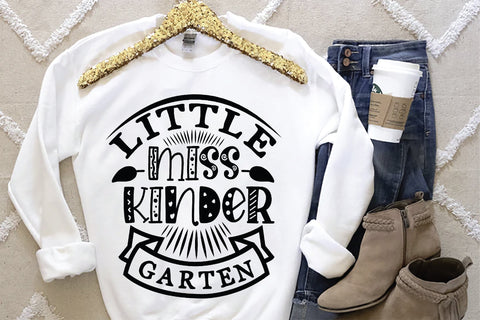 Little Miss Kinder Garten SVG SVG Creativeart88 