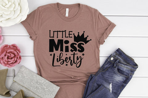 Little Miss Liberty, Memorial Day, 4th Of July SVG SVG CraftLabSVG 