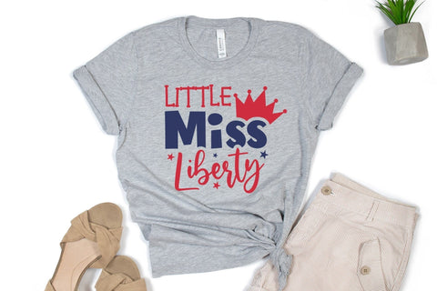 Little Miss Liberty, Memorial Day, 4th Of July SVG SVG CraftLabSVG 
