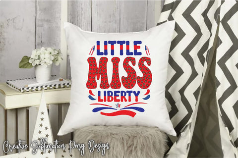 Little Miss Liberty Sublimation Creativeart88 