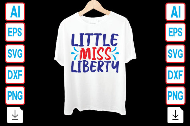 Little Miss Liberty SVG Craftlabsvg24 