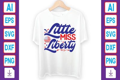 Little Miss Liberty SVG Craftlabsvg24 