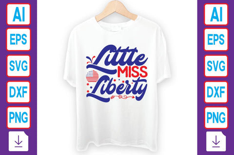 Little Miss Liberty SVG Craftlabsvg24 