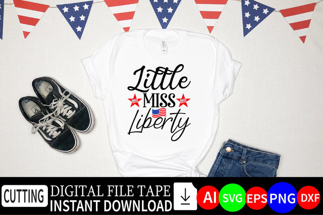 Little Miss Liberty SVG CraftlabSvg29 