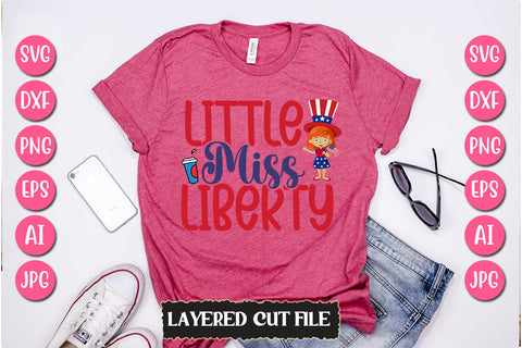 Little Miss Liberty SVG Cut File SVG Newmockups 