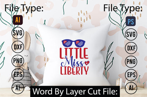 Little Miss Liberty Svg Cut File,SVG Patriotic Fighter Pilot Aviator Sunglasses Stars Stripes Clipart Clip Art Sublimation or Vinyl Shirt Design SVG DesignPlante 503 