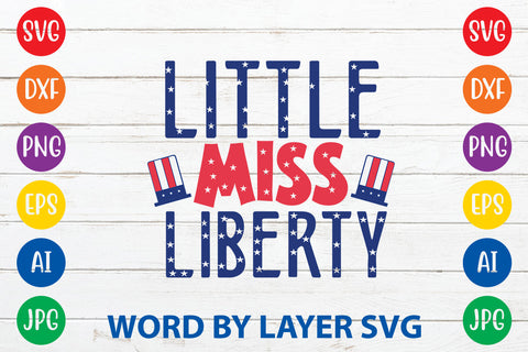 Little Miss Liberty SVG Rafiqul20606 