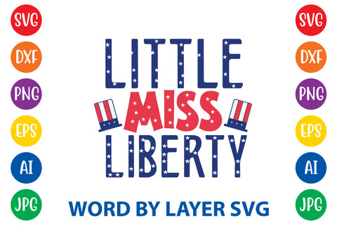 Little Miss Liberty SVG Rafiqul20606 