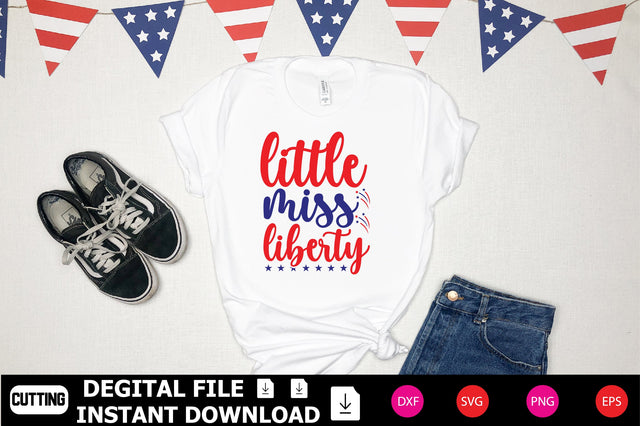 Little Miss Liberty SVG Shahin alam 