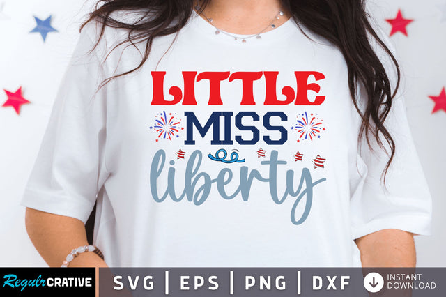 Little miss liberty SVG SVG Regulrcrative 