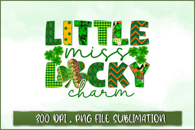 Little miss lucky charm Sublimation SVG Shetara Begum 