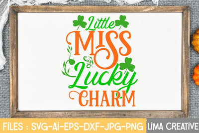little Miss Lucky Charm SVG Cute File SVG Insomnia Std 