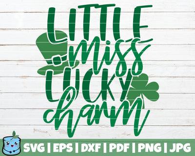 Little Miss Lucky Charm SVG MintyMarshmallows 