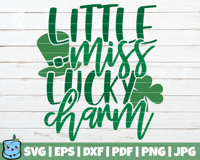 Little Miss Lucky Charm SVG MintyMarshmallows 