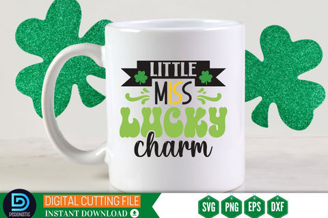 Little miss lucky charm SVG SVG DESIGNISTIC 
