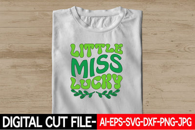 Little Miss Lucky Retro SVG Blessedprint 