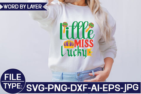 Little Miss Lucky SVG Cut File SVG Studio Innate 