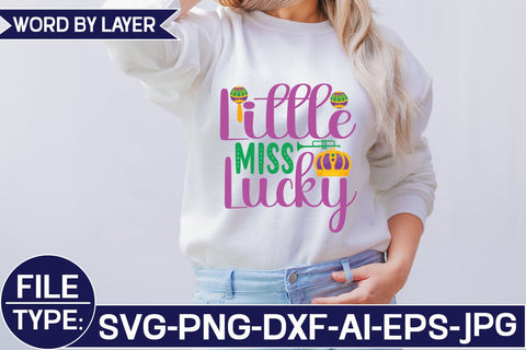 Little Miss Lucky SVG Cut File SVG Studio Innate 