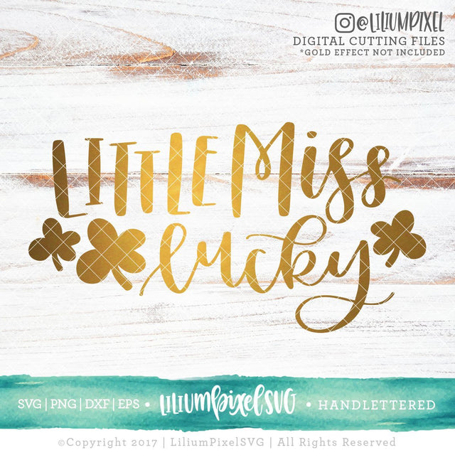 Little Miss Lucky SVG Lilium Pixel SVG 