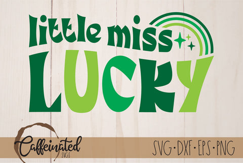 Little Miss Lucky SVG SVG Caffeinated SVGs 