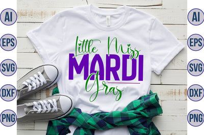 Little Miss Mardi Gras svg SVG nirmal108roy 