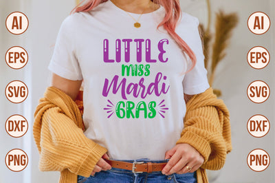 Little Miss Mardi Gras svg SVG shah alam 
