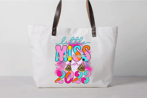 Little Miss New Year 2023 Sublimation Sublimation Creativeart88 