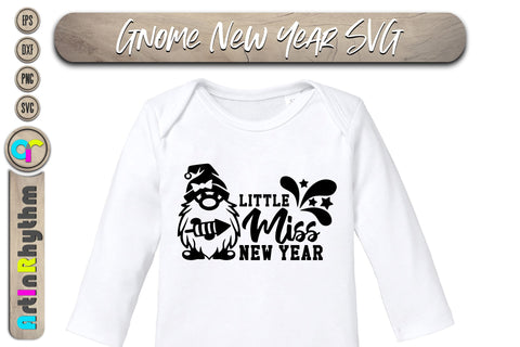 Little miss new year, Happy new year svg, Baby svg SVG Artinrhythm shop 