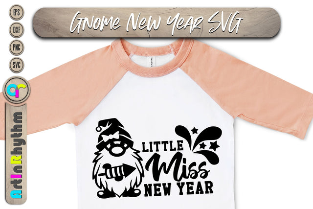Little miss new year, Happy new year svg, Baby svg SVG Artinrhythm shop 