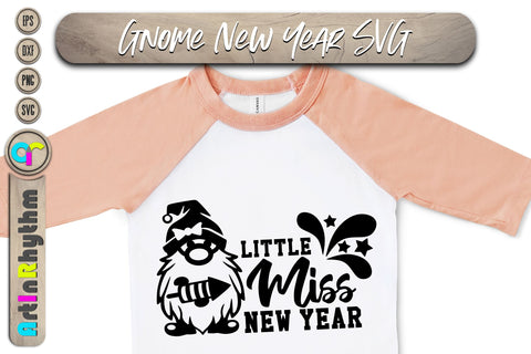 Little miss new year, Happy new year svg, Baby svg SVG Artinrhythm shop 