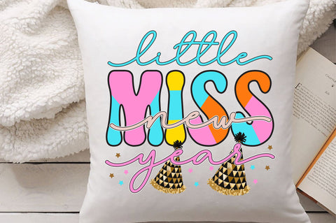 Little Miss New Year Sublimation Sublimation Creativeart88 