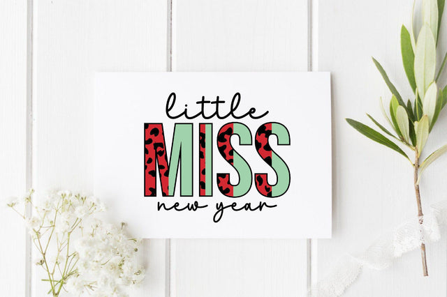 little miss new year Sublimation Sublimation SVGista 