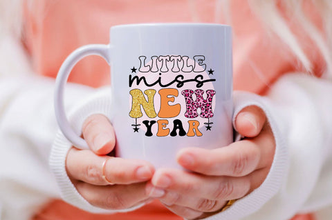 Little miss new year Sublimation SVGArt 