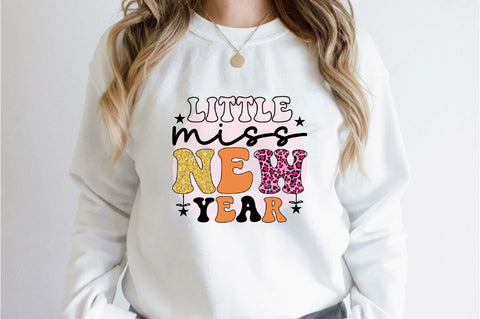 Little miss new year Sublimation SVGArt 