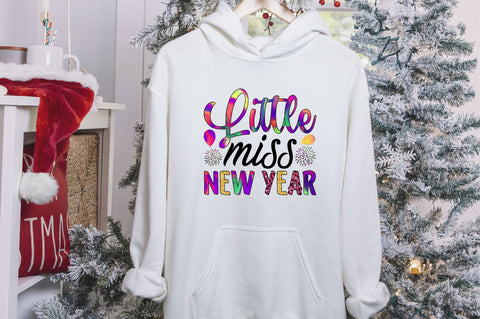 Little miss new year Sublimation SVGArt 