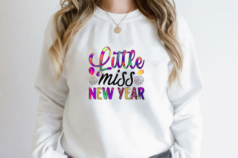 Little miss new year Sublimation SVGArt 